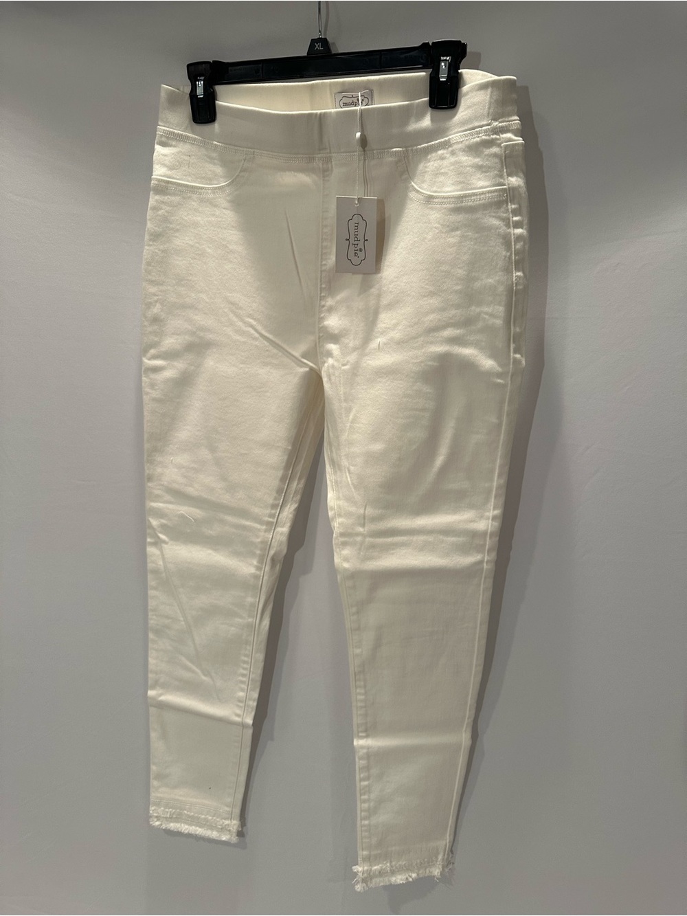 Mud Pie Off-White Skinny Jeans